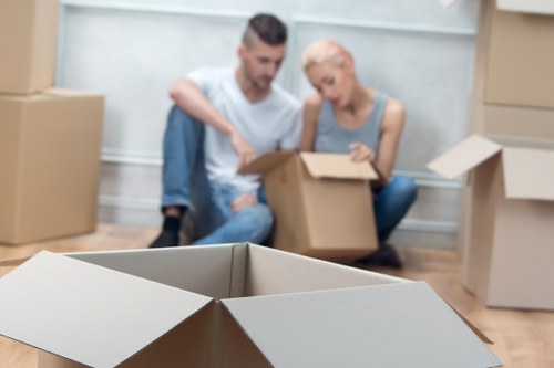 Local removal team helping with a home move in Sutton