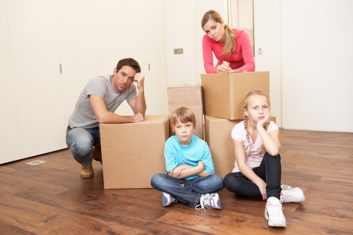Van service helping with flat moves and parking challenges in Sutton