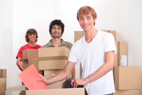 Careful loading of sofas and bulky furniture for Sutton customers