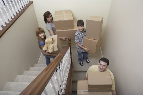 Office relocation planning with labelled boxes and workspace layout notes